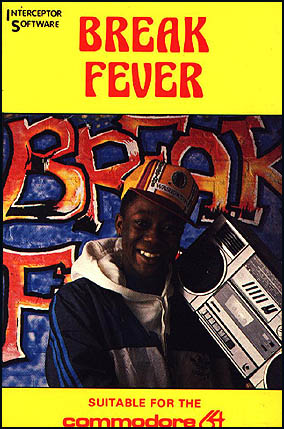 Break Fever box art for Commodore 64